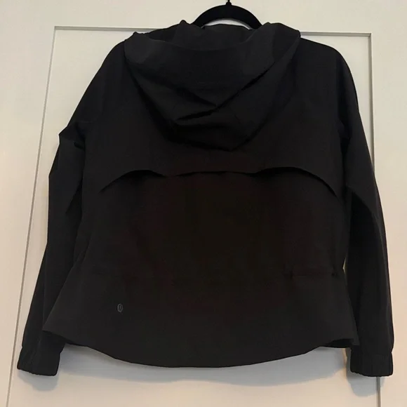 Black Hooded lululemon Zip Jacket - Picture 4 of 4